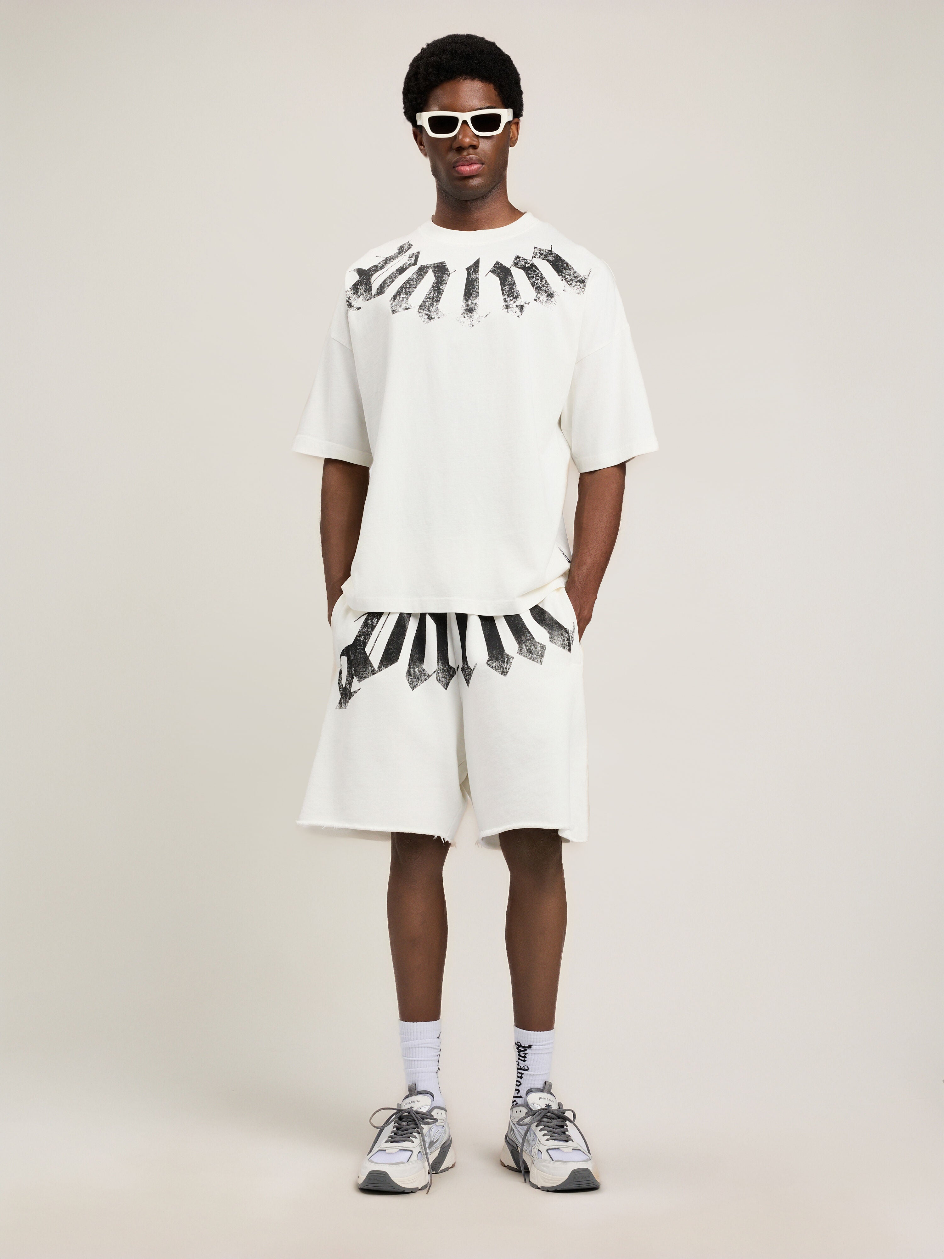 Big Neck Logo Loose T-Shirt
