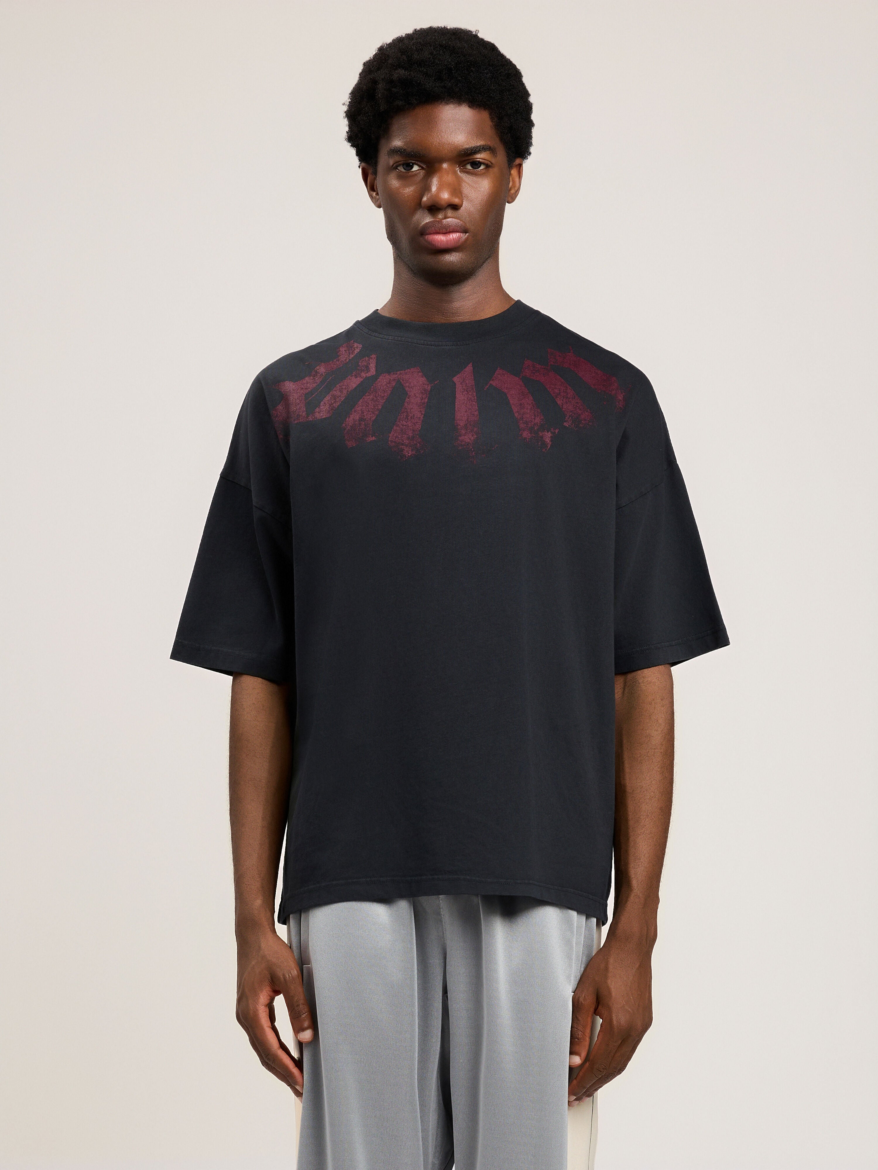 Big Neck Logo Loose T-Shirt