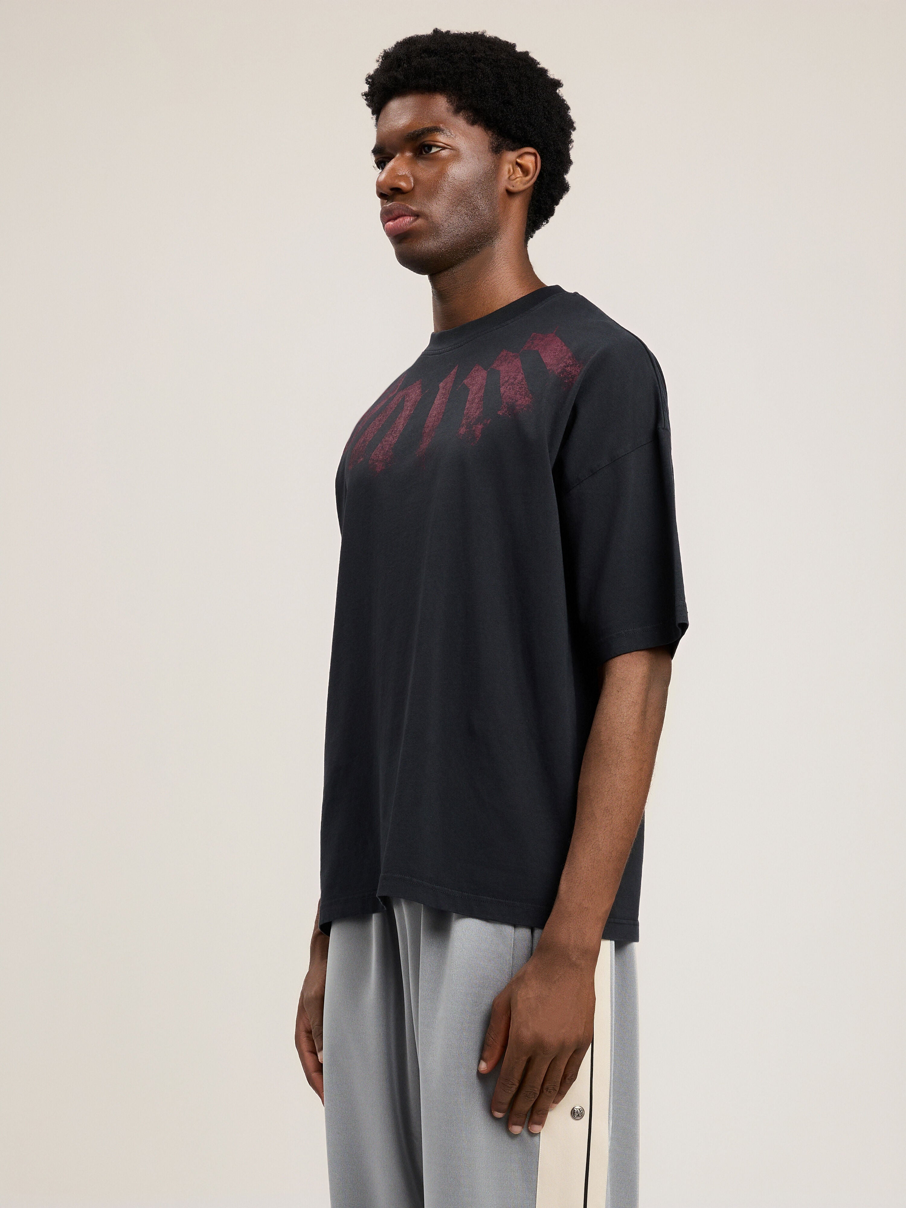Big Neck Logo Loose T-Shirt