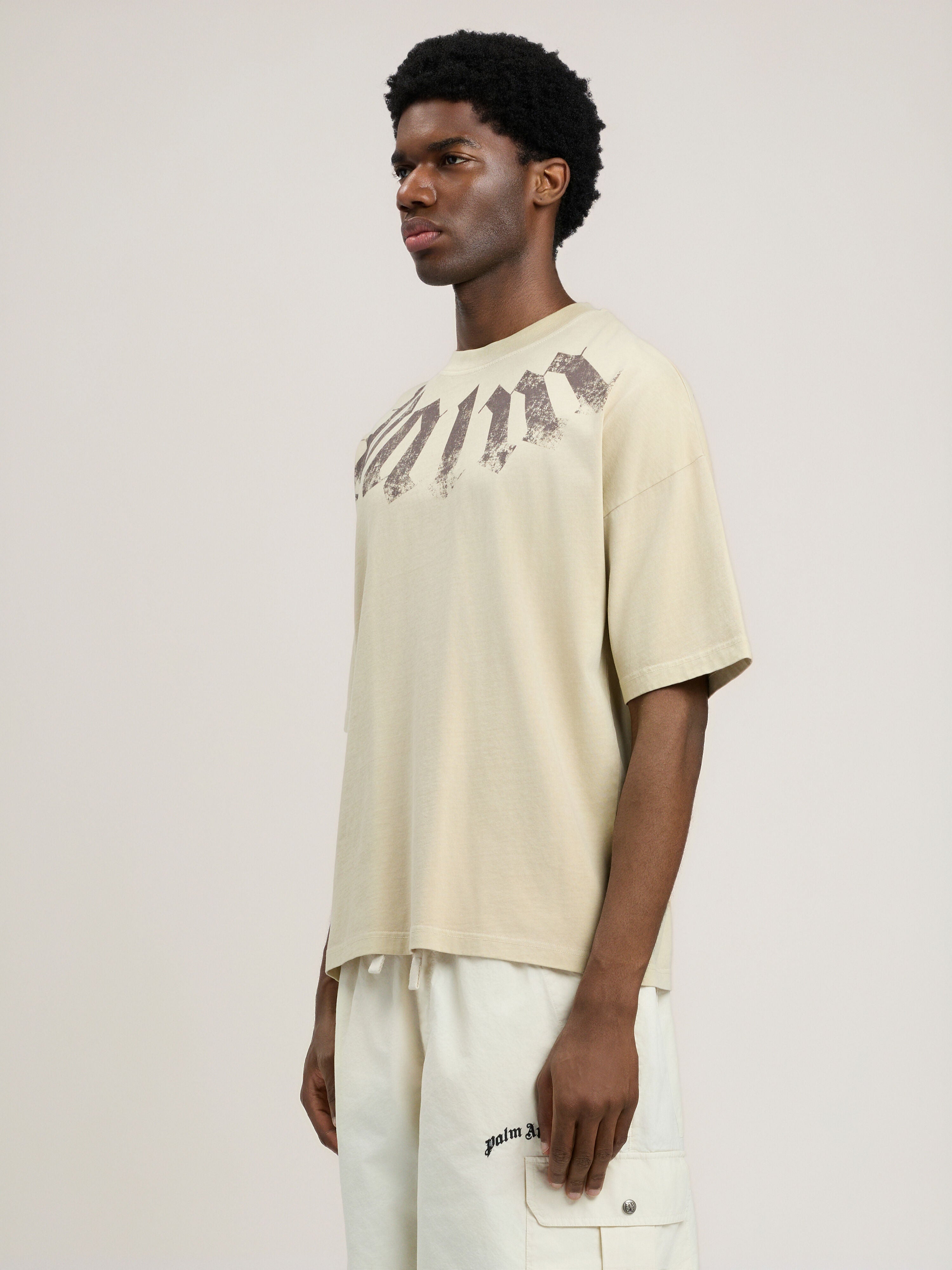 Big Neck Logo Loose T-Shirt