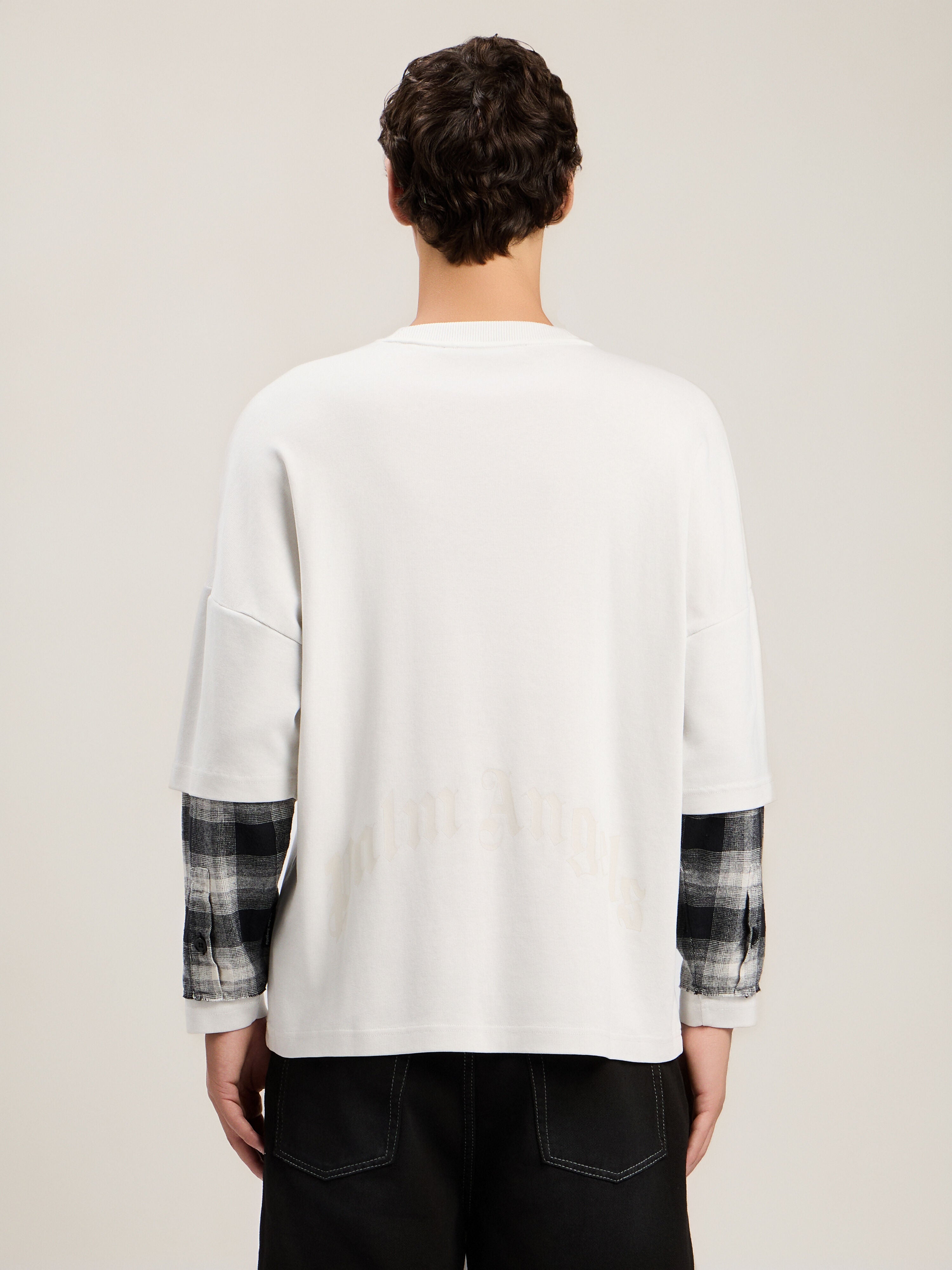 Skull Double Long-Sleeved Shirt
